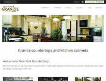 Tablet Screenshot of newyorkgranite.com